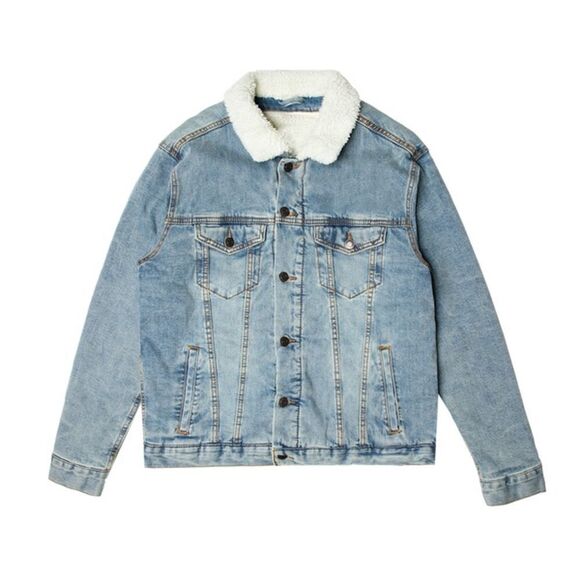 TAYLOR SWIFT 1989 (Taylor's Version) Clean Denim Jacket SZ S NWT - Picture 1 of 8